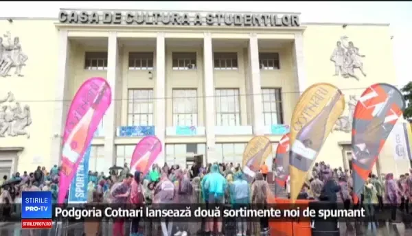 (P) Podgoria Cotnari lansează două sortimente noi de spumant