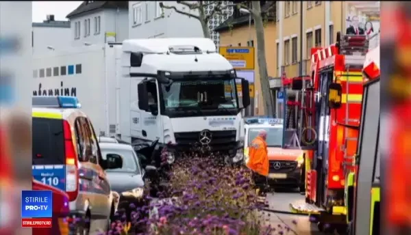 Cine este bărbatul care a lovit intenționat mai multe mașini cu un camion furat în Germania
