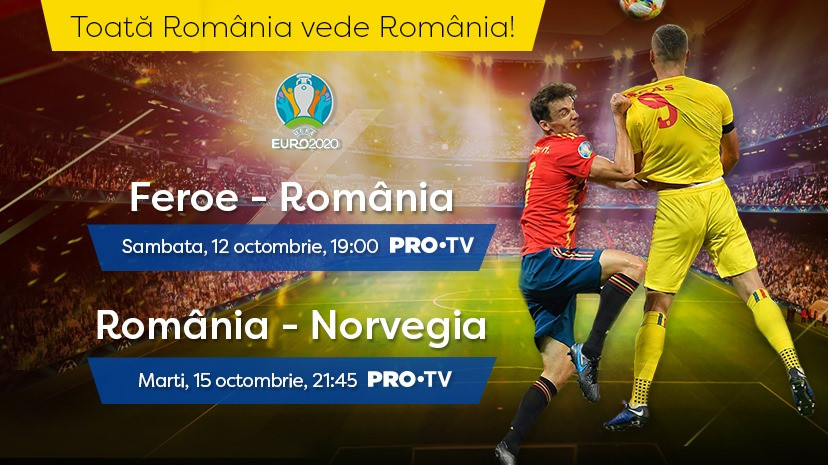 România, susținută de peste 20.000 de copii cu Norvegia. Meciul se vede LIVE la Pro TV