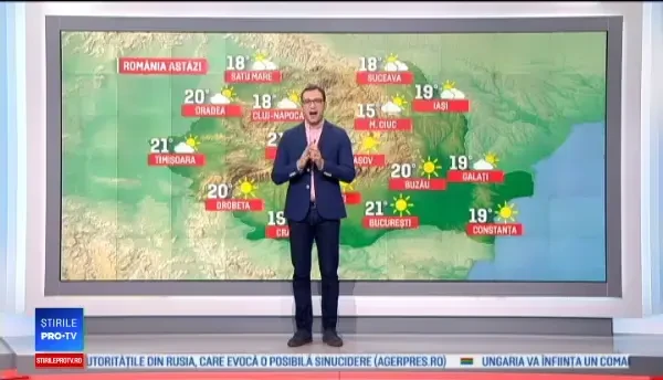 Vremea începe să se încălzească. Zonele în care temperaturile vor trece de 20 de grade