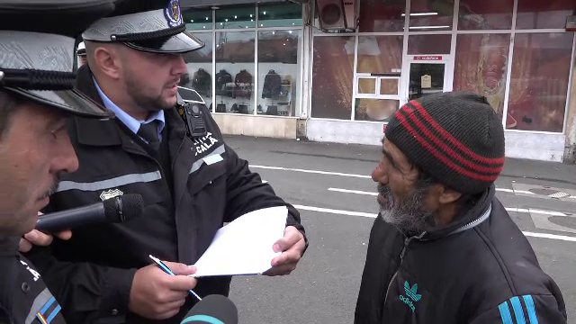 Oamenii fără adăpost ridicați de pe străzile din Arad. Ce le-au făcut polițiștii