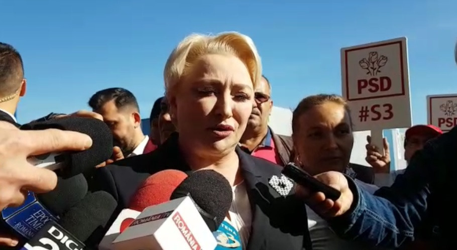 viorica dancila, brosa