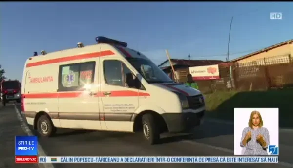 Accident cu 5 victime la Voinești. Printre răniți, doi copii