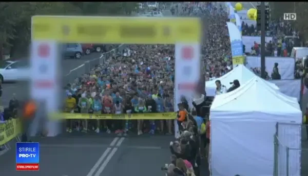 20.000 de participanți la „Maratonul Internațional București". Pentru ce au alergat