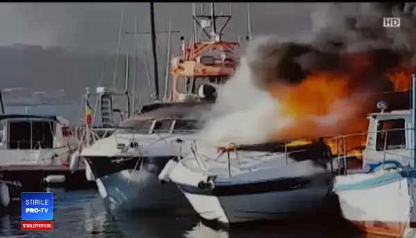 Cui aparține barca de 30.000 de € care a explodat în portul Tomis