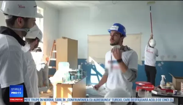 Școală renovată complet de angajații unei companii. Reacţia părinţilor elevilor