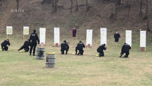 Un jandarm din Botoșani a fost împușcat în poligonul de tragere de un coleg