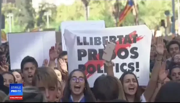 Stare de urgență în Barcelona. Vineri are loc o grevă generală