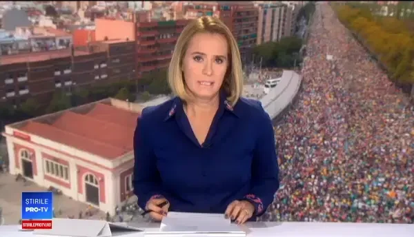 Stare de urgență în Barcelona. Protestatarii au blocat intrarea în Sagrada Familia