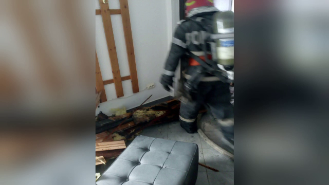 Incendiu puternic la o sală de sport din Timișoara. De la ce a izbucnit focul