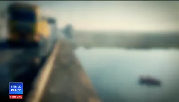 ANIMAȚIE GRAFICĂ. Cum a fost posibil ca un TIR să ia foc, iar şoferul să zboare în Olt