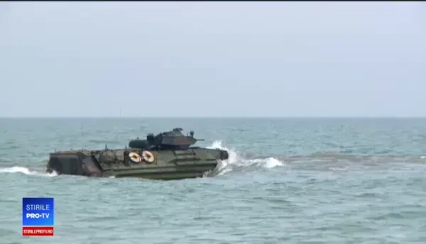 Exercițiu militar NATO în Marea Neagră. Simulare de atac venit din Est