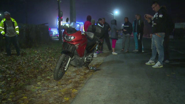 Turiști greci, răniți pe un drum din Dâmbovița. „E ditamai stopul, uitați-vă!”