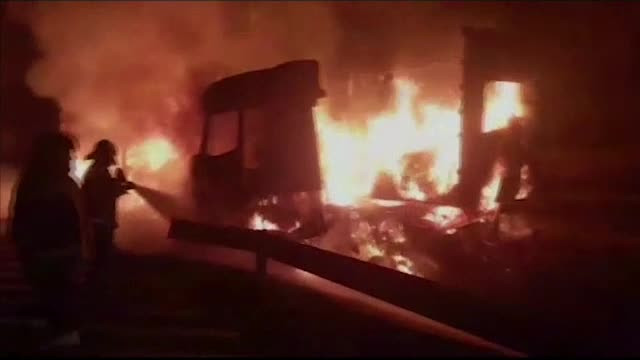 Patru români au murit într-un accident pe autostrada M5 din Ungaria. Precizările MAE