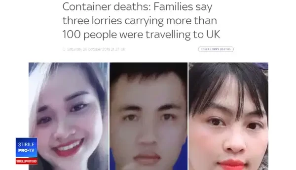 Mărturia şocantă a tatălui fetei care s-a sufocat în "camionul morţii". Cât a plătit pentru călătoria fatală