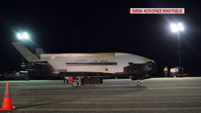 VIDEO cu avionul secret al Air Force care a zburat timp de doi ani în jurul Pământului