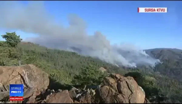 Cauza stupidă a incendiului uriaş din California. 150.000 de oameni, evacuaţi