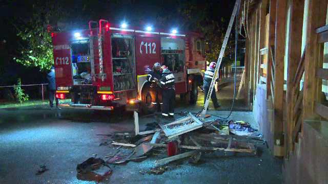 Incendiu la un azil de bătrâni din Bistriţa. Nimeni nu ştie de la ce a pornit focul