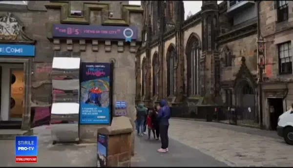 Descoperirea unei femei după ce și-a făcut o poză cu o cameră cu termoviziune