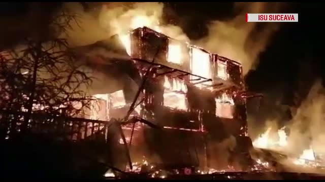 Cabană faimoasă din Suceava, mistuită de un incendiu. Ce personalități s-au cazat acolo