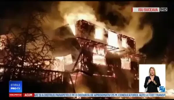 Cabană faimoasă din Suceava, mistuită de un incendiu. Ce personalități s-au cazat acolo