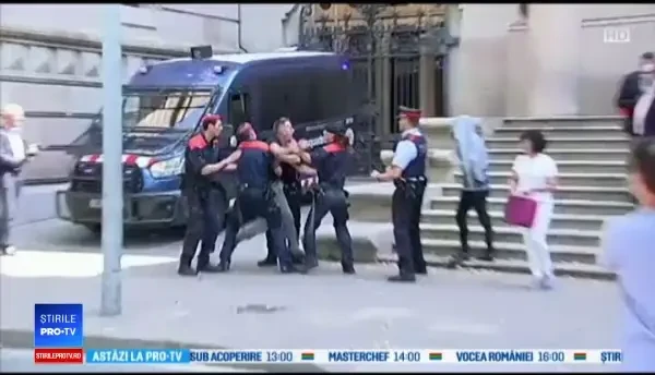 Proteste în Barcelona în cazul minorei violate de 5 bărbați. Ce pedepse au primit agresorii