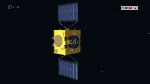 ANIMAȚIE GRAFICĂ. Câțiva români încearcă să devieze traiectoria unui asteroid