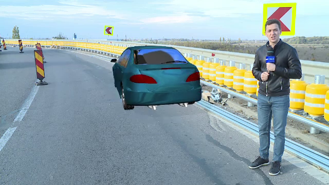 ANIMAȚIE GRAFICĂ. Cum funcționează gardurile cu role care vor fi montate pe şosele