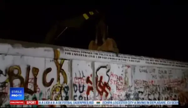 Nemții retrăiesc istoria prin tehnologie, la 30 de ani de la căderea zidului Berlinului