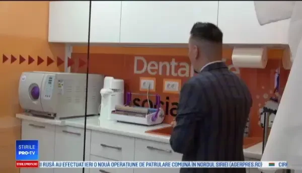 Un tânăr din Neamț a modernizat un cabinet stomatologic pentru copiii orfani