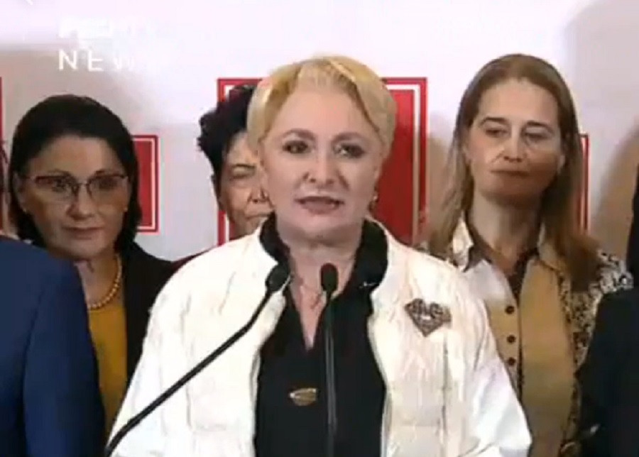 Prima reacție a Vioricăi Dăncilă după Exit Poll: „Acest vot ne onorează, dar ne şi responsabilizează”