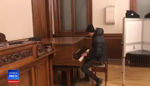 Moment emoționant într-o secție de votare din Jersey. Gestul unui român care a venit să voteze