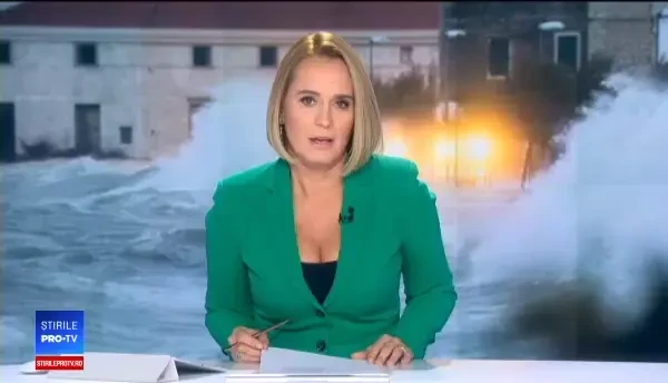 Cod roșu de intemperii, pe coasta dalmată a Croației. Vântul a bătut cu forța unui uragan