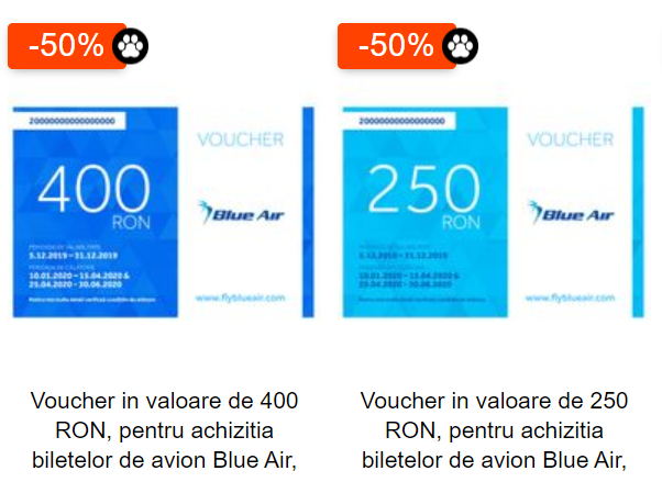 Superoferte la vouchere pentru bilete de avion, de Black Friday la eMag