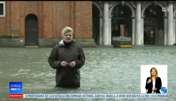 Veneția rămâne sub amenințarea apelor. Pagubele sunt de ordinul a sute de mil. €