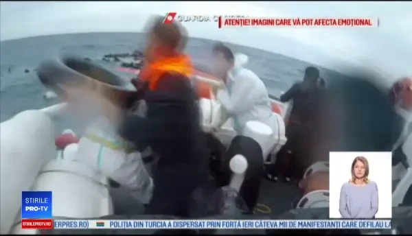 Operațiune de salvare dramatică a autorităților italiene. 150 de migranți, în pericol