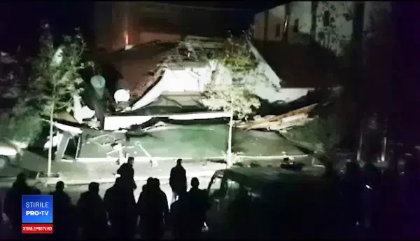 Cutremur cu magnitudinea 6,4 în Albania. Sute de victime și clădiri prăbușite. VIDEO