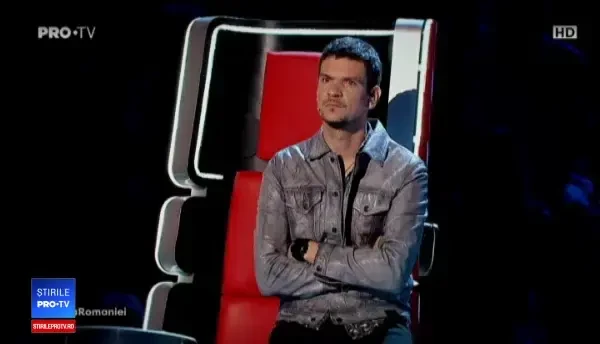 Tudor Chirilă, cu ochii în lacrimi la Vocea României: ”Îți mulțumesc pentru lecția asta”