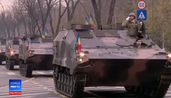 VIDEO. Imagini spectaculoase de la repetițiile pentru parada de 1 Decembrie din București