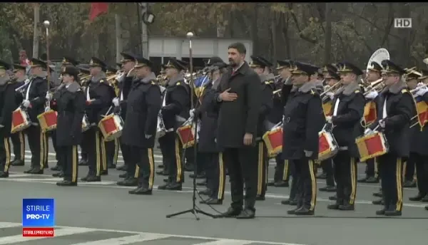 VIDEO. Imagini spectaculoase de la repetițiile pentru parada de 1 Decembrie din București
