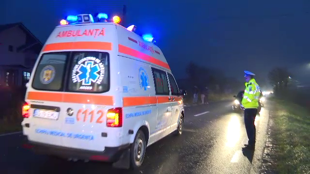 Doi copii din Sibiu au fost izbiți de o mașină pe trecerea de pietoni. Starea acestora