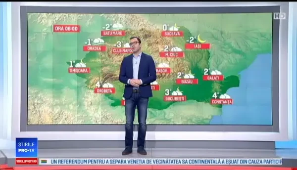Prognoza meteo pentru marți, 3 decembrie 2019. Se anunță o nouă răcire a vremii