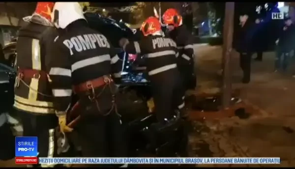 Accident în lanț provocat de un șofer teribilist, în Vaslui. Conducea o mașină cu volan pe dreapta