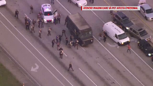 Hoți de bijuterii au deturnat o mașină de curierat pentru a scăpa de poliție. Cum s-a terminat totul