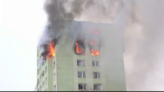 Explozie puternică într-un bloc din Slovacia. Cel puțin cinci persoane au murit