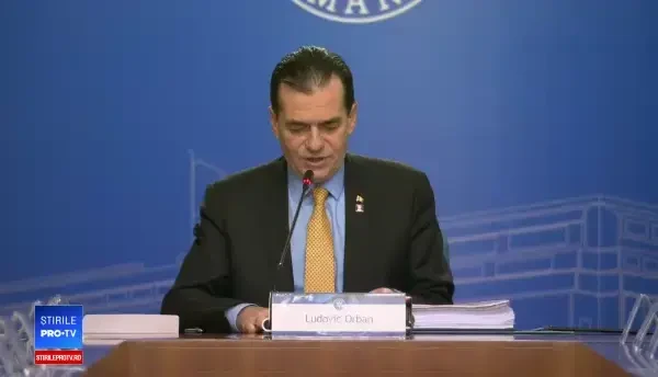 Premierul Ludovic Orban a anunțat că Guvernul își angajează răspunderea pe 2 pachete de legi