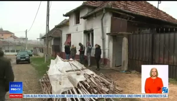 Incendiu puternic la o casă din Bihor. O fetăță a fost salvată, dar bunicul ei a murit