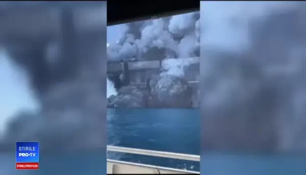 Primele imagini cu erupția vulcanică din Noua Zeelandă. Sunt 5 morți şi mai mulţi răniţi