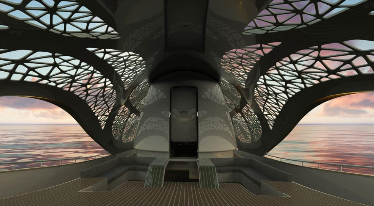 Cum arată iahtul de lux care se transformă într-un submarin