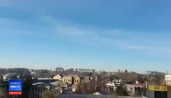 Momentul în care a fost „inaugurat” heliportul Spitalului Universitar, cu primul pacient